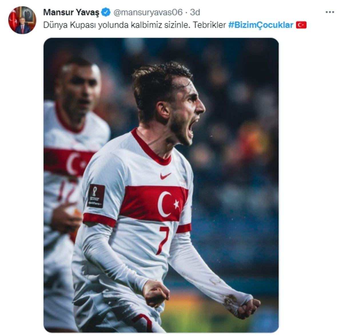 Milli Takım, 2022 Dünya Kupası Play-Off’larına Kaldı: Sosyal Medya Kırmızı Beyaza Büründü