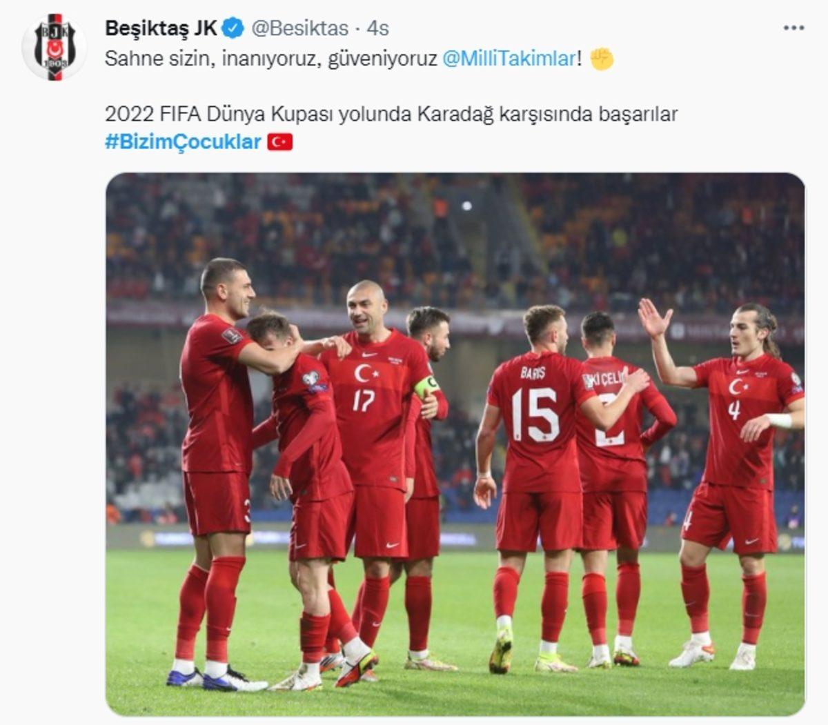 Milli Takım, 2022 Dünya Kupası Play-Off’larına Kaldı: Sosyal Medya Kırmızı Beyaza Büründü