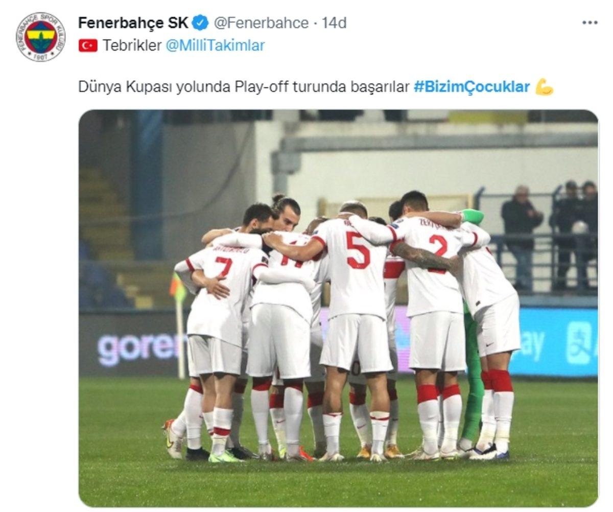 Milli Takım, 2022 Dünya Kupası Play-Off’larına Kaldı: Sosyal Medya Kırmızı Beyaza Büründü