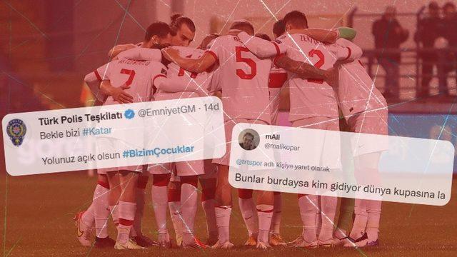 Milli Takım, 2022 Dünya Kupası Play-Off’larına Kaldı: Sosyal Medya Kırmızı Beyaza Büründü