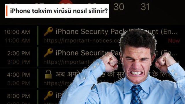 iPhone Kullanıcılarını İsyana Sürükleyen ’Takvim Virüsü’ Nasıl Silinir?