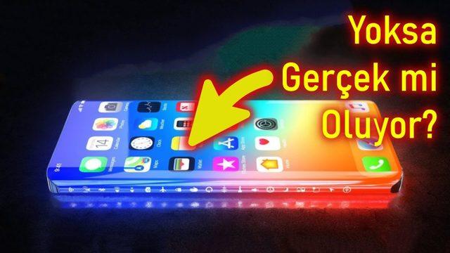 Apple, Yıllardır Hayali Kurulan ’Tamamen Ekrandan Oluşan iPhone’ İçin Patent Aldı