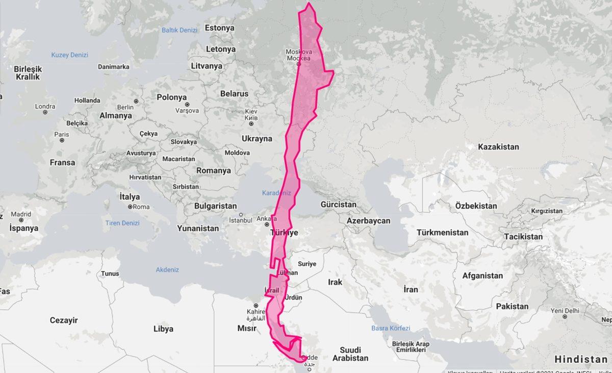 Türkiye’nin Büyüklüğünü Diğer Ülkelerle Kıyasladık: Ortaya Şaşırtıcı Sonuçlar Çıktı (Yüz Ölçümü Olarak)