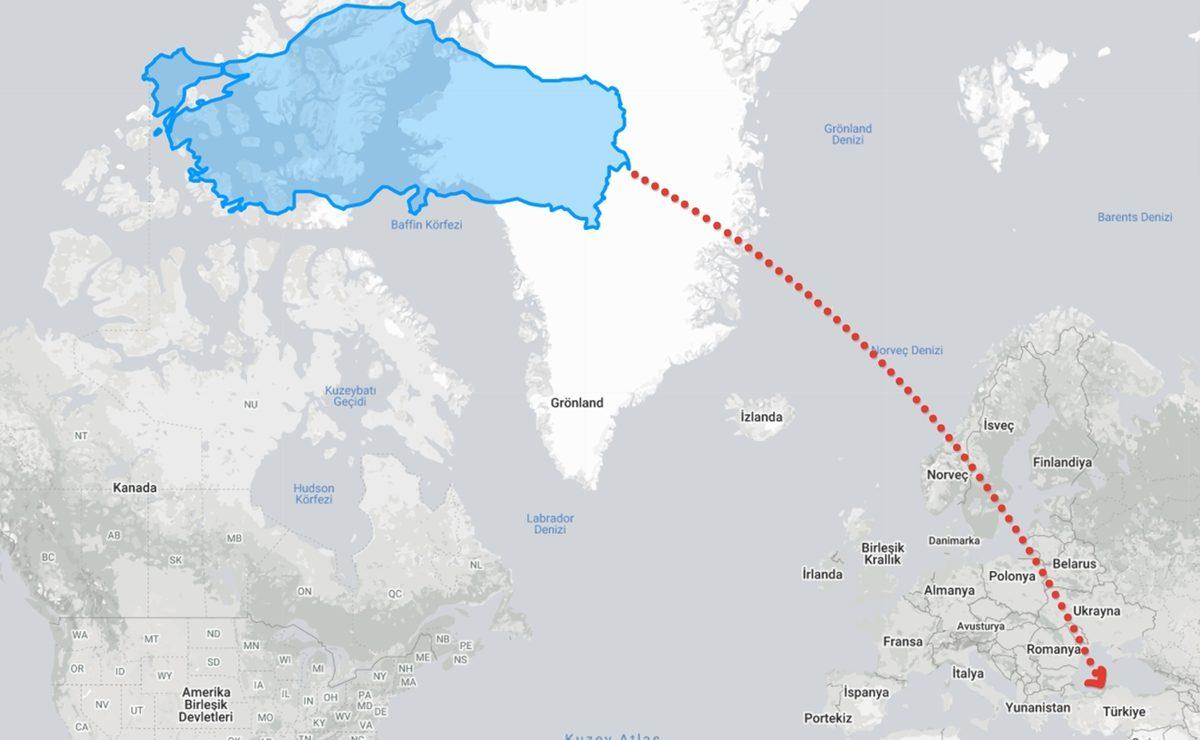 Türkiye’nin Büyüklüğünü Diğer Ülkelerle Kıyasladık: Ortaya Şaşırtıcı Sonuçlar Çıktı (Yüz Ölçümü Olarak)