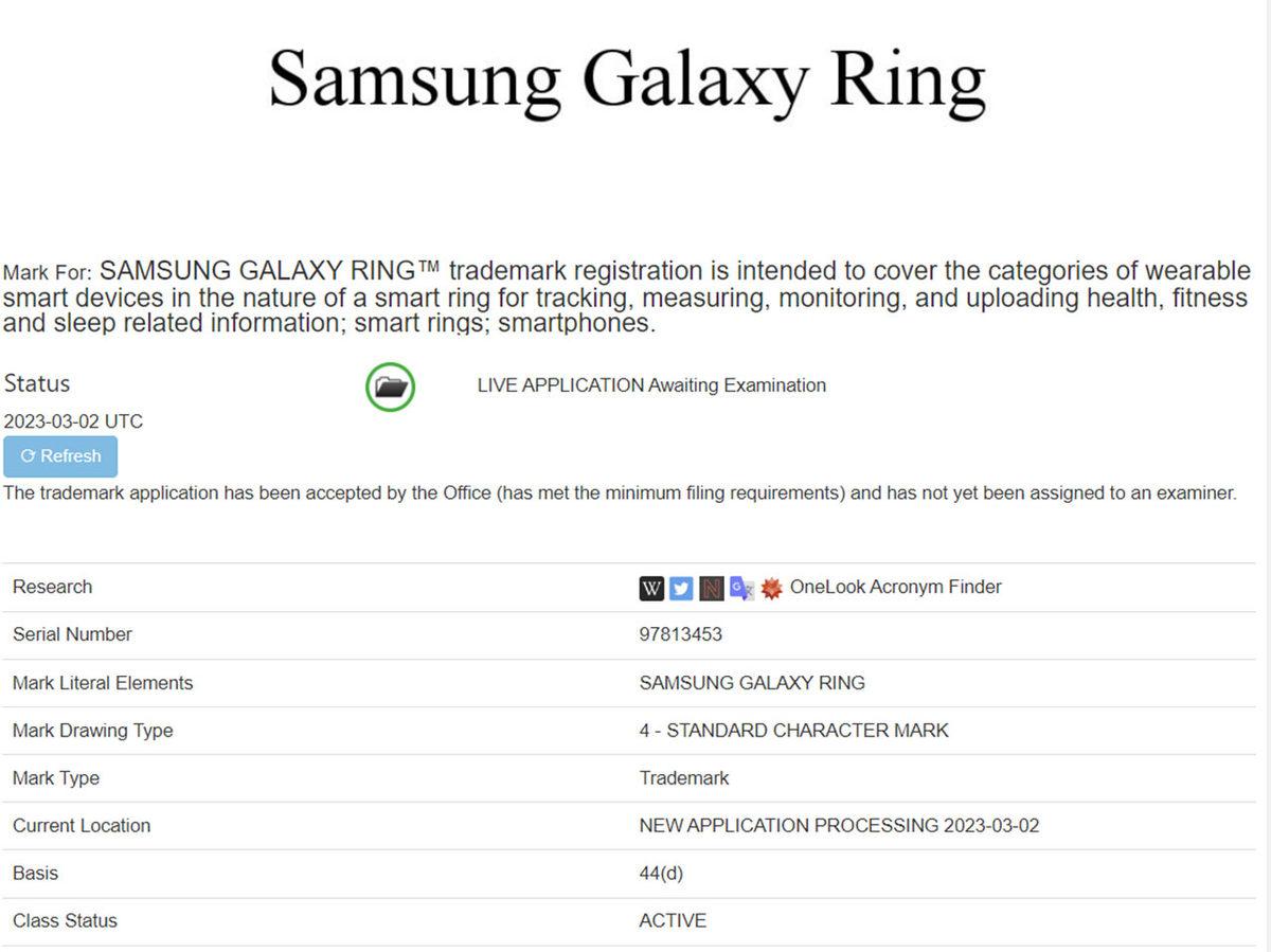 Samsung’un Akıllı Yüzük İçin Yaptığı Başvuru Onaylandı: Gözlük de Yolda!