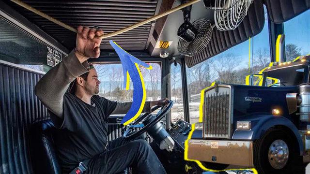 Bazı Kamyon ve TIR’ların Kornaları Neden Baş Üstündeki Bir İpin Çekilmesiyle Çalışıyor?