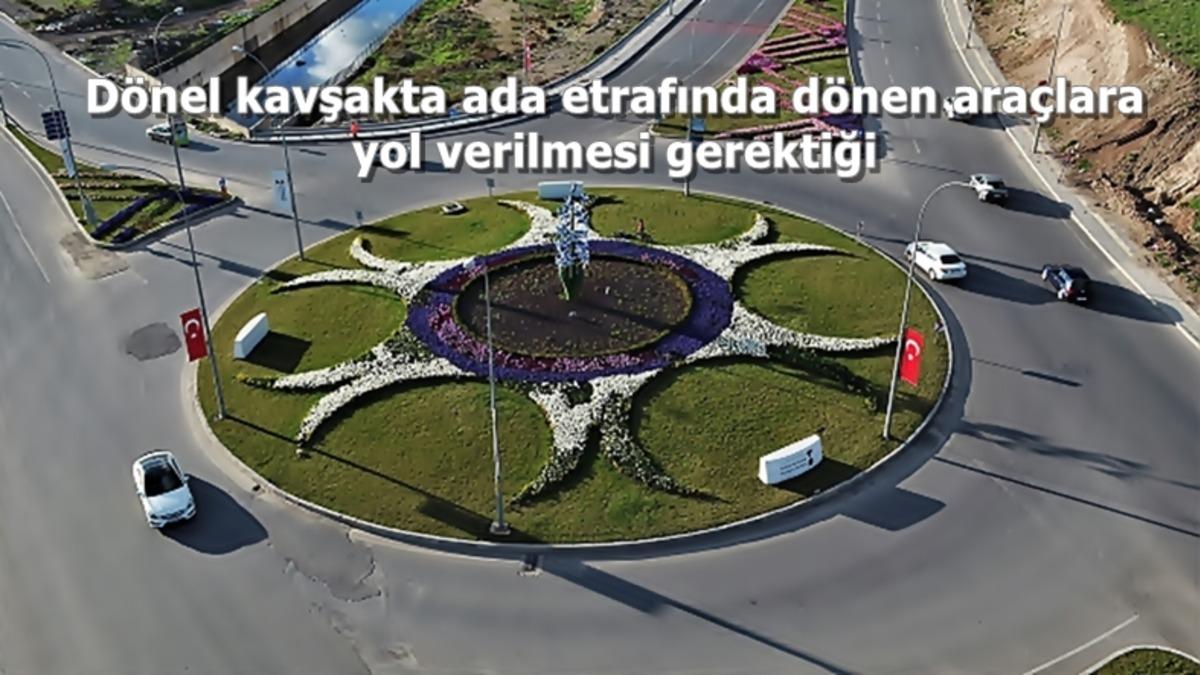 Türkiye’de Sürücülerin Büyük Kısmının Yanlış Bildiği 13 Trafik Kuralı (bkz. Dönel Kavşaktaki Geçiş Önceliği)