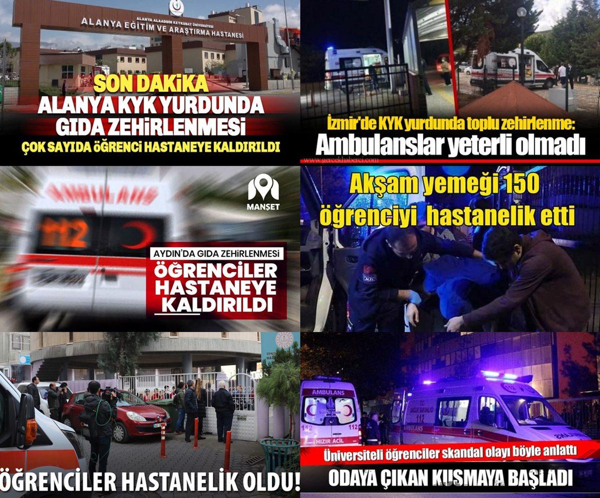 Öğrenciler Sosyal Medyada Paylaşıyor: KYK Yurtlarındaki Yemeklerden Çıktığı Söylenen İğrenç Şeylere İnanamayacaksınız