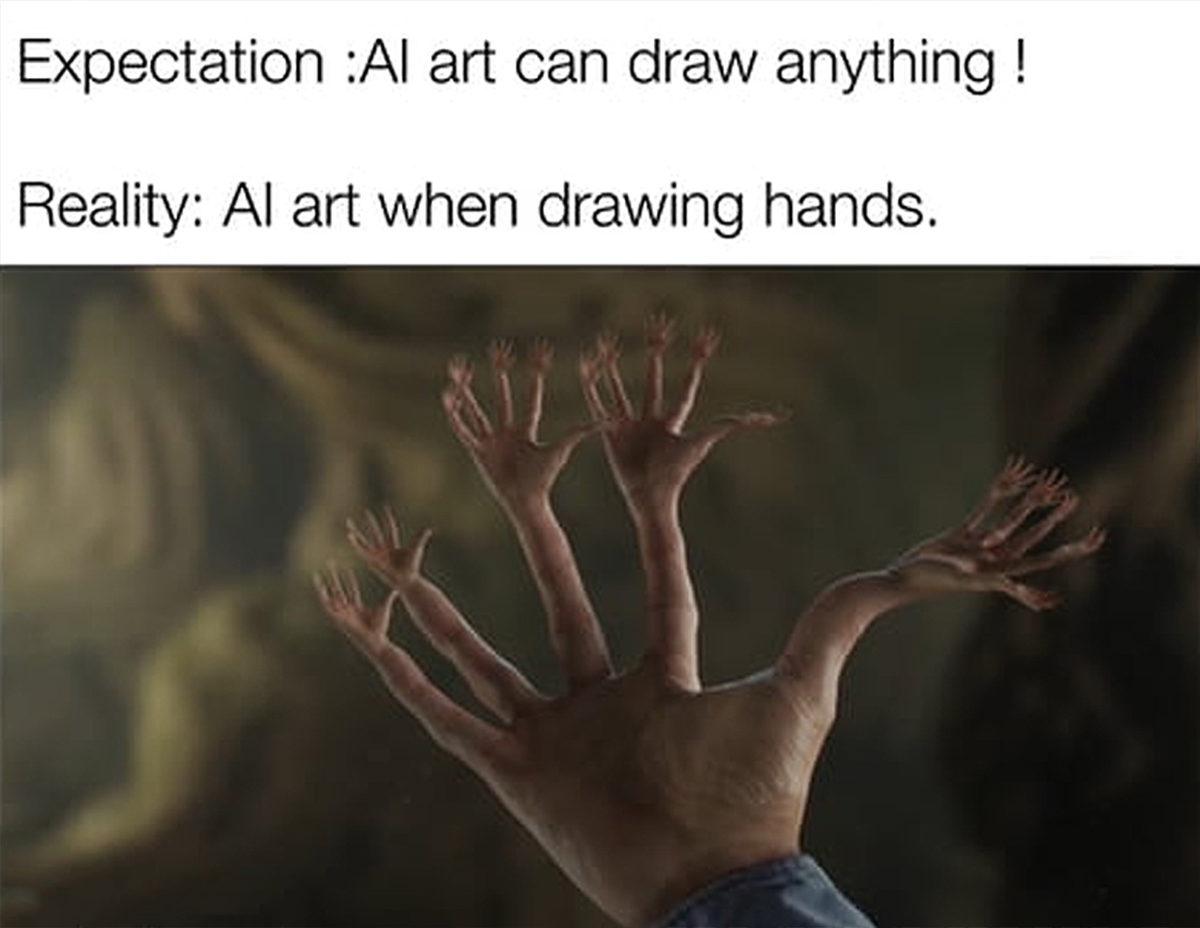 Görsel Yapay Zeka Araçları El ve Ayak Parmaklarını Resmederken Neden Sapıtıyor?