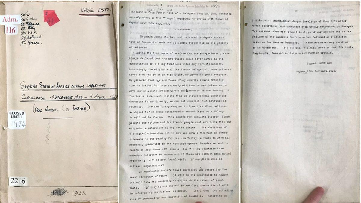 Atatürk’ün, 98 Yıl Öncesine Ait Hiç Yayımlanmayan Bir Röportajının Ortaya Çıktığı Öne Sürüldü