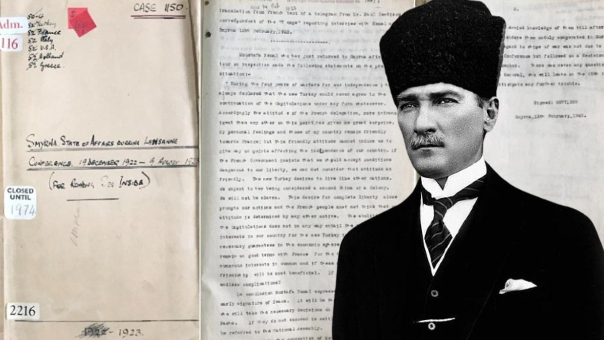 Atatürk’ün, 98 Yıl Öncesine Ait Hiç Yayımlanmayan Bir Röportajının Ortaya Çıktığı Öne Sürüldü