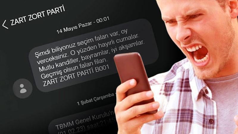 Siyasi Parti ve Siyasetçilerden Gelen SMS’leri Nasıl Engellersiniz?