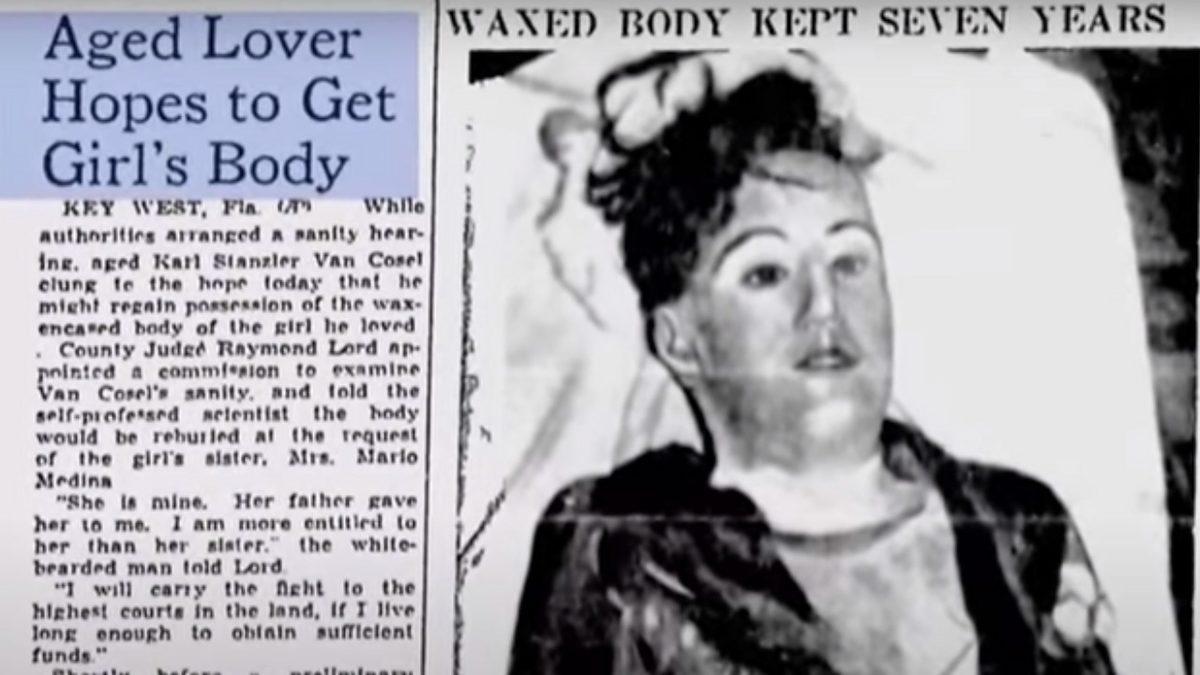 Platonik Âşık Olduğu Kadının Cesedini Mezardan Çıkararak 7 Yıl Boyunca Üzerinde İlginç Uygulamalar Yapan Saplantılı Adam: Carl Tanzler