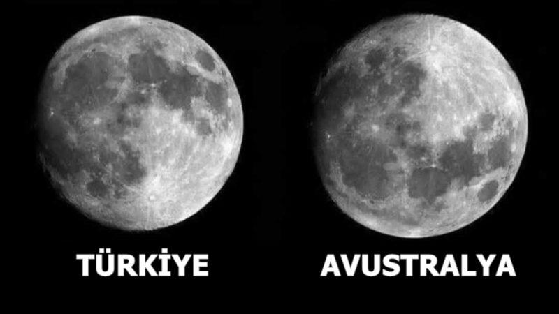Hayır, Bu Fotoğrafı Ters Tutmuyorsunuz: Ay, Güney Yarım Küre’de Neden Farklı Görünür?