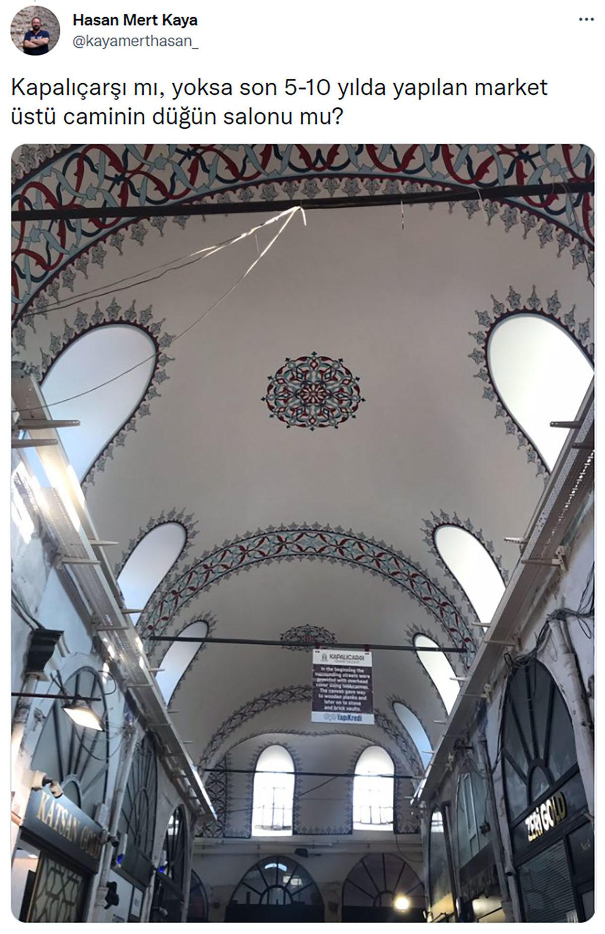 Türkiye’deki Restorasyon Facialarında Bugün: Tarihi Kapalıçarşı’daki 560 Yıllık Orijinal Çizimlerin Kazınması Tepki Çekti