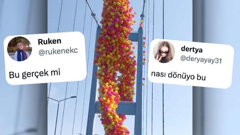 Kadınlar Günü İçin Oluşturulan Balonlu Boğaz Köprüsü Videosu, ’Gerçek’ Sanılarak Viral Oldu