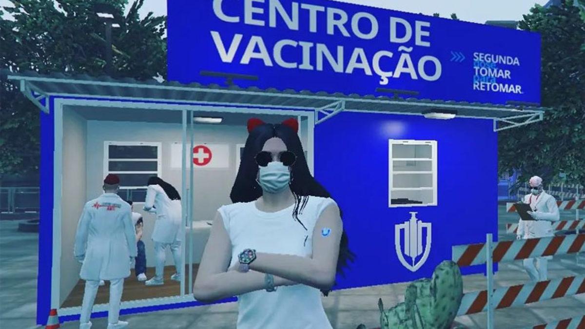 Aşısını Olan Çıksın, Kasıyor: GTA 5’e Aşı Merkezleri Eklendi, Sanal COVID-19 Aşısı İçin Kuyruklar Oluştu [Video]