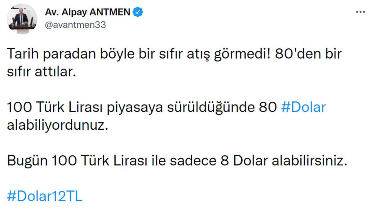 Sadece 4 Gün Önce 11 Olan Dolar, 12 TL’yi Geçti