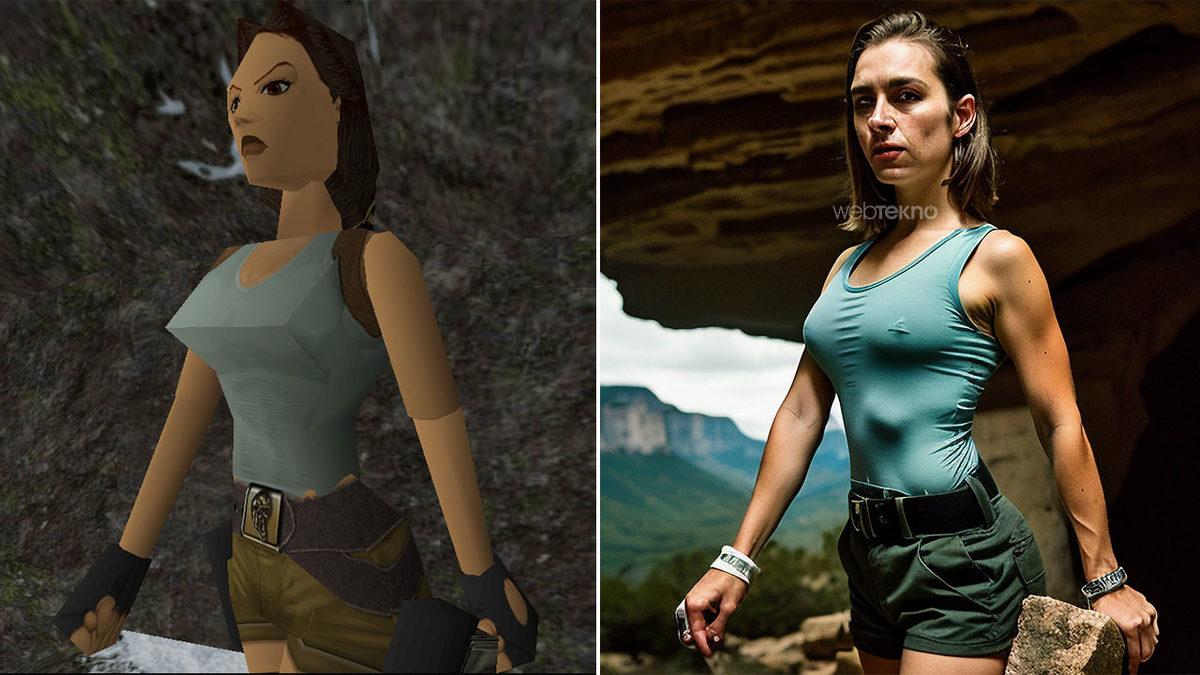 Oyun Karakterleri Gerçek Hayatta Nasıl Görünürdü? (Üçgen Göğüslü Lara Croft Sürpriz İçerir!)