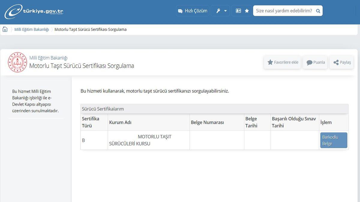 Farklı Eğitim Belgeleri İçin e-Devlet Üzerinden Sertifika Sorgulama Nasıl Yapılır?