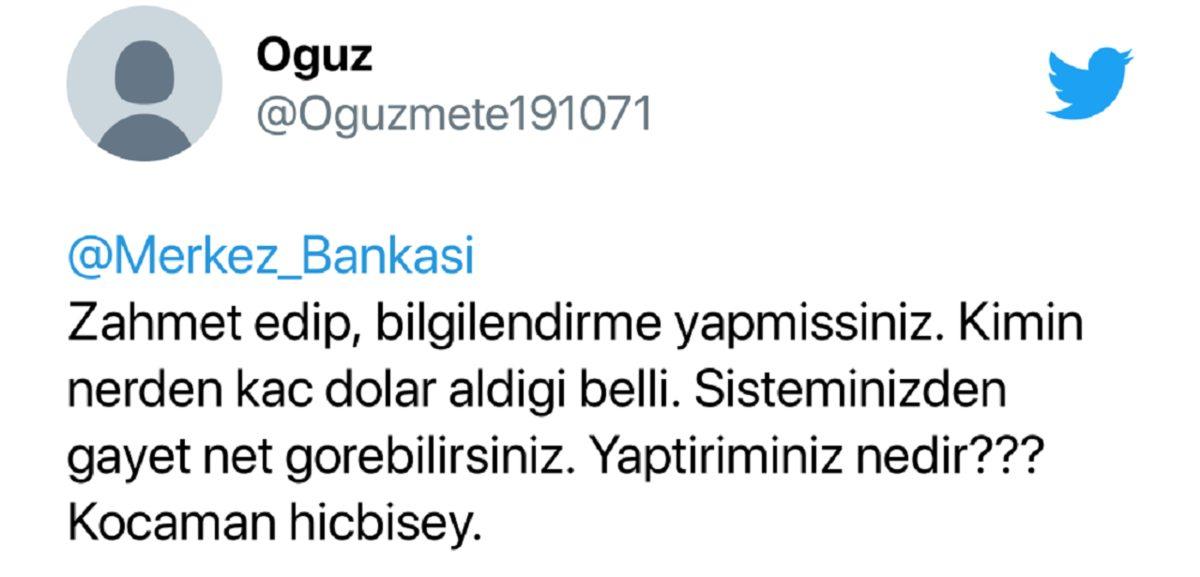 Merkez Bankası’ndan Doların 1 Günde 2 TL Artması Hakkında ’Aşırı Oynak Piyasa’ Açıklaması: İşte Gelen Tepkiler