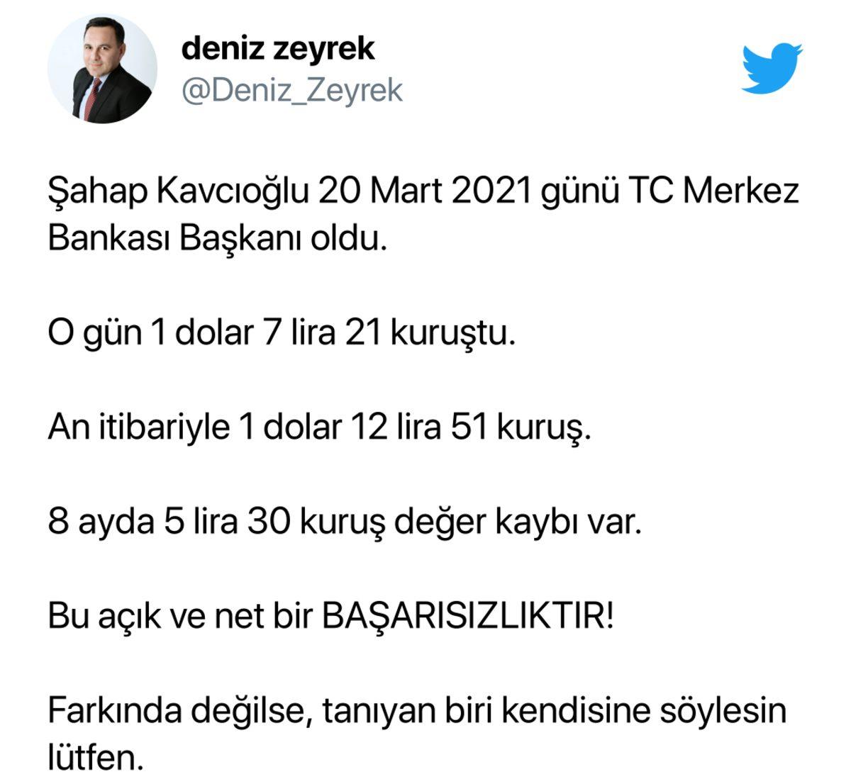 Merkez Bankası’ndan Doların 1 Günde 2 TL Artması Hakkında ’Aşırı Oynak Piyasa’ Açıklaması: İşte Gelen Tepkiler