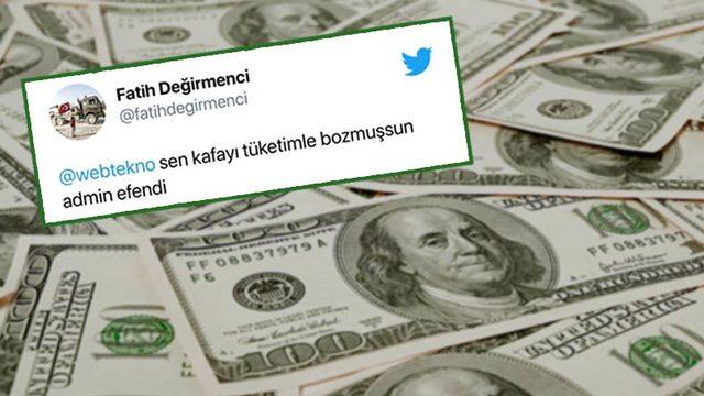 Twitter’da ‘Rüyanızda Doların 5 TL Olduğunu Görseniz Alacağınız İlk Şey Ne Olur?’ Diye Sorduk: İşte Gelen Cevaplar