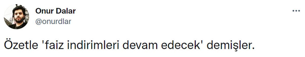 Merkez Bankası’ndan Faizin Aralık Ayında da Düşürülebileceğini Gösteren Açıklama