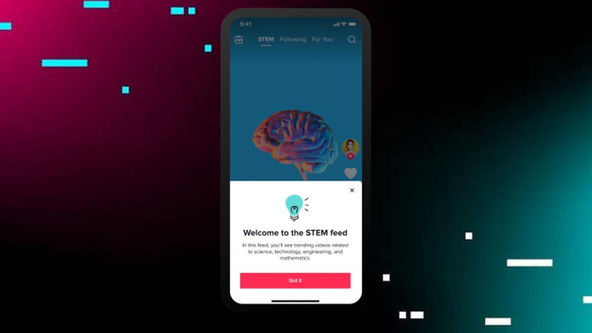 TikTok, Platforma Yalnızca Bilim ve Teknoloji Videolarından Oluşan Yeni Bir Akış Ekliyor