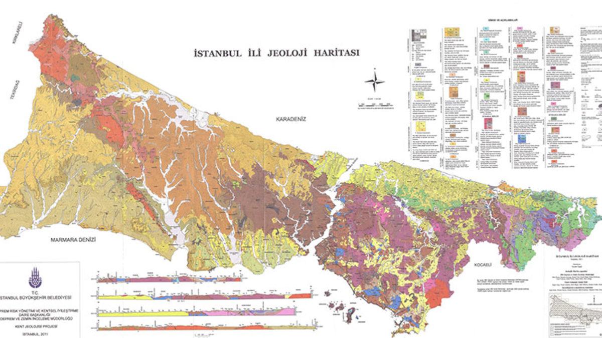 İstanbul Jeoloji Haritası Yayınlandı: Evinizin Altından Fay Hattı Geçip Geçmediğini Öğrenebileceksiniz