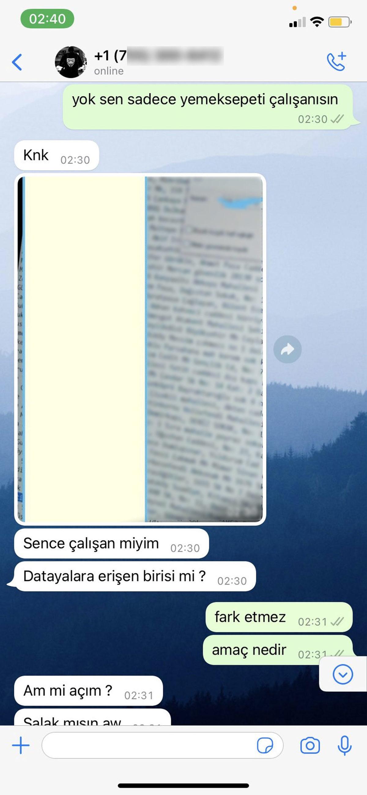 Hackerların Paylaştığı 20 Bin Yemeksepeti Kullanıcısının Bilgileri Sapıkların Eline Düştü