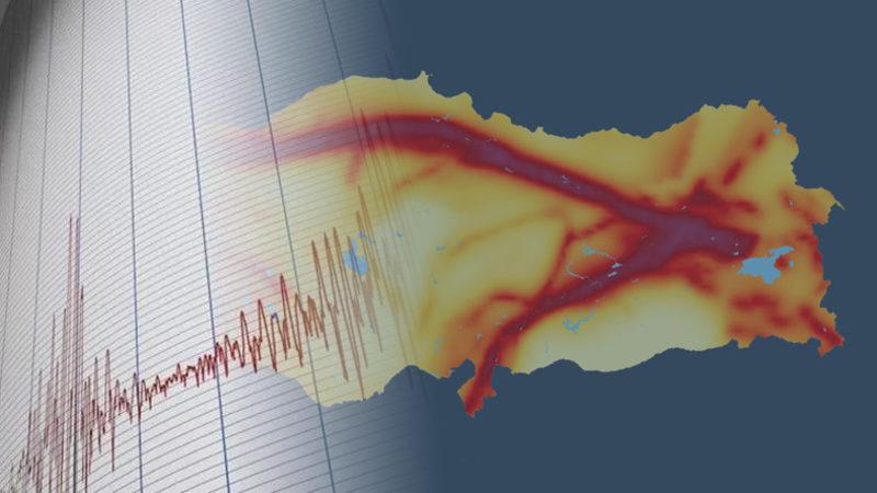 Türkiye’de Ciddi Derecede Deprem Riski Taşıyan 24 İl ve 110 İlçe Tek Tek Açıklandı