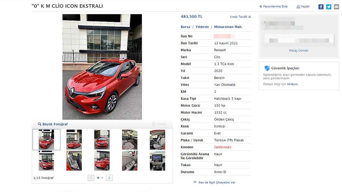 İkinci El Otomobil Fiyatları Sadece 24 Saatte Yüzde 11 Arttı: Çözüm ’ÖTV’