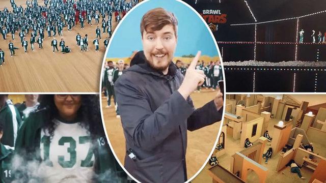 Dizinin Kendisi Bu Kadar İzlenmedi: YouTuber’ın Gerçek ’Squid Game’ Yarışması 4 Günde 100 Milyon İzlendi [Video]