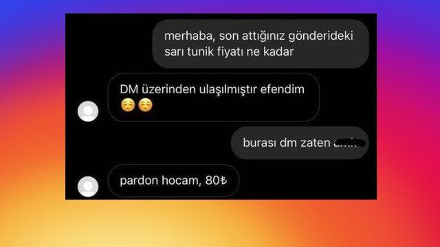 Instagram’daki Butiklerin "DM’den Fiyat Bilgisi Verilmiştir Efendim" Yazmalarının İlginç ama Mantıklı Sebepleri