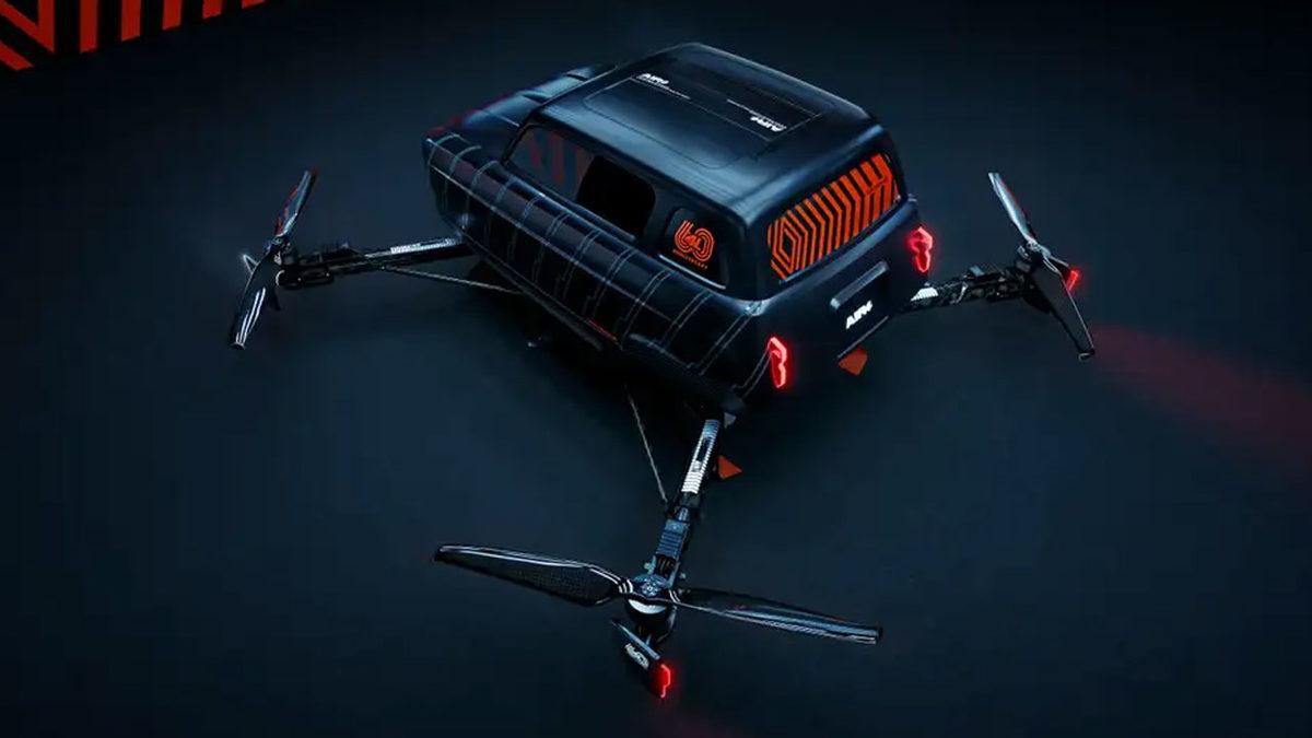 Renault, ’Gerçekten Uçan’ Otomobilini Tanıttı: Oyundan Çıkmış Gibi Duran Renault AIR4 İle Tanışın