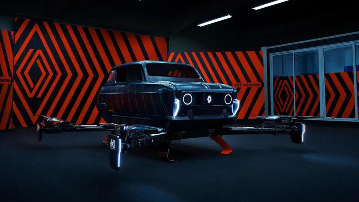 Renault, ’Gerçekten Uçan’ Otomobilini Tanıttı: Oyundan Çıkmış Gibi Duran Renault AIR4 İle Tanışın