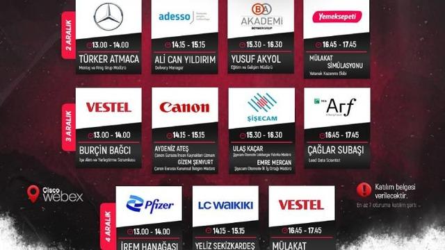 Hacettepe Otomotiv Topluluğu’nun Düzenlediği Career Zone’21, 2 Aralık’ta Başlıyor
