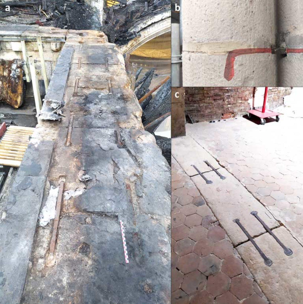 Yangın Sayesinde(!) Notre Dame Katedrali’nin Yapımında Kullanılan Devasa ’Zımbalar’ Keşfedildi