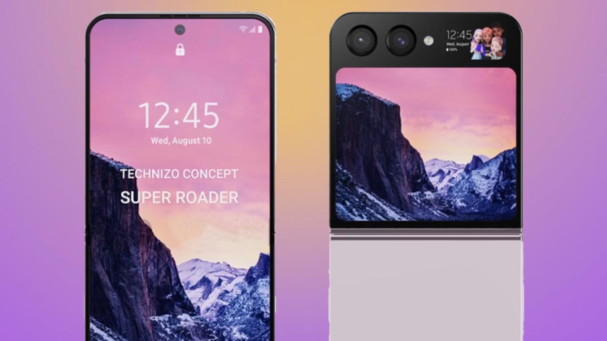 Samsung Galaxy Z Flip5 İçin Şimdiye Kadarki En Gerçekçi Konsept Paylaşıldı: Kapağa İki Ekran Birden Geliyor!