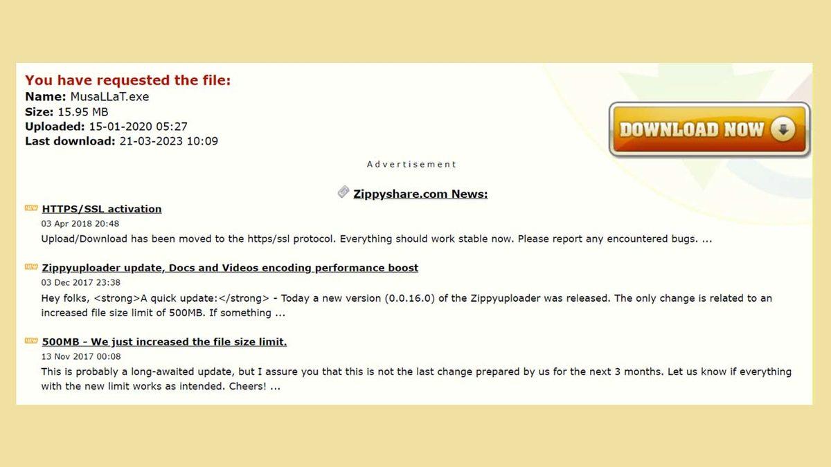 İnternet Tarihine Adını Kazıyan ZippyShare, Kapanacağını Açıkladı (İnternet Kullanıcılarına Trip Attı)