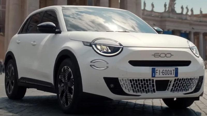 Fiat, Elektrikli Crossover Fiat 600’ün Tasarımını Resmen Paylaştı [Video]