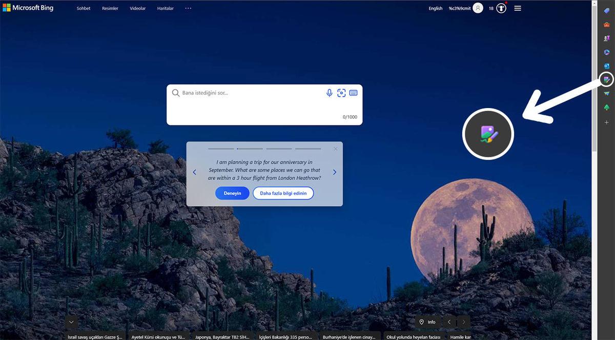 Bing’e Şimdi de Dall-E Geldi: Yazdığınız Her Şeyi Görsele Dönüştürebiliyor!