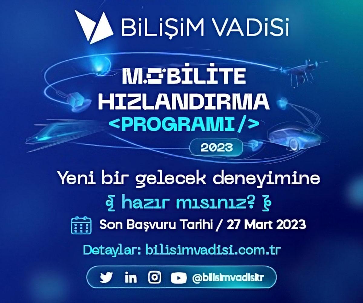 Bilişim Vadisi’nden Mobilite Girişimcilerine 1 Milyon TL Destek! Başvurmak İçin Son Gün Yaklaşıyor