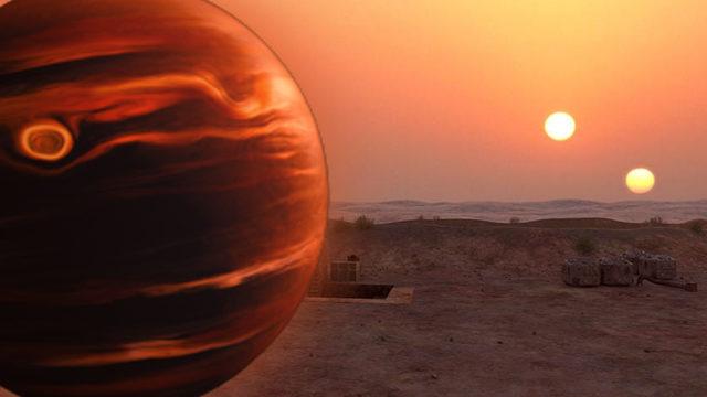 Star Wars’tan Fırlamış Gibi Görünen, Çift Güneşli Bir Gezegende Şiddetli Toz Fırtınası Gözlemlendi