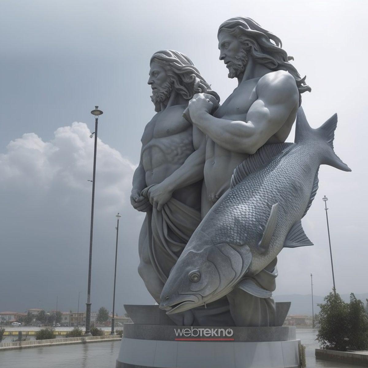 Türkiye’deki Göz Kanatan Şehir Heykellerini Yapay Zekâ ile Yeniledik: Sanat Desen Var...