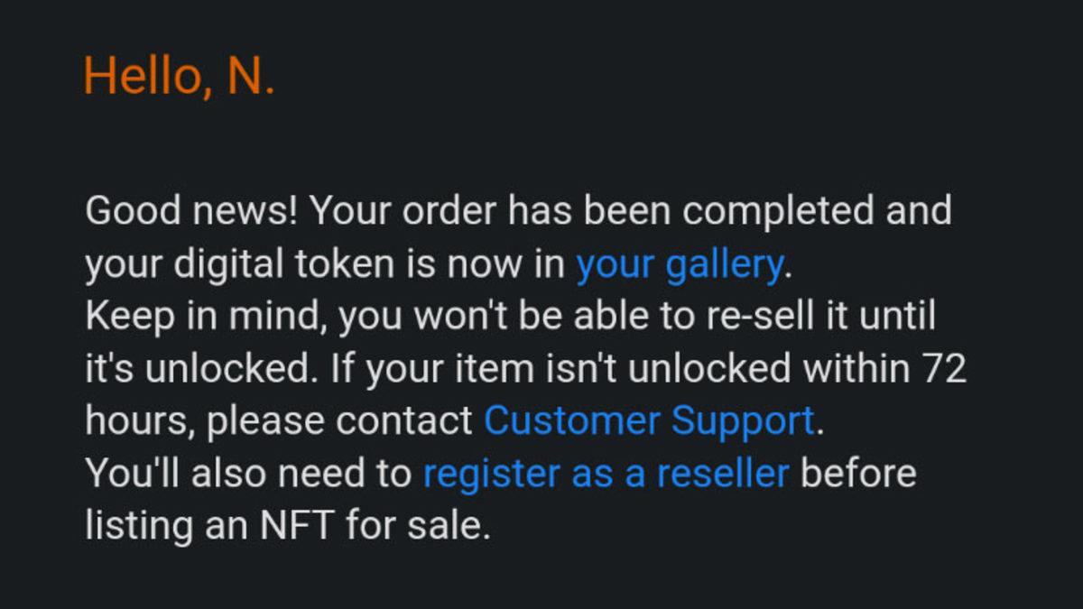 Amazon, NFT Planlarını İstemeden Bir Fatura E-Postasında ‘Sızdırdı’