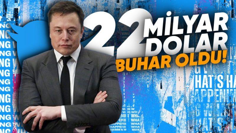 Elon Musk, 44 Milyar Dolara Satın Aldığı Twitter’ın Şu Anki Değerini Açıkladı (Yarısı Bile Etmiyor...)