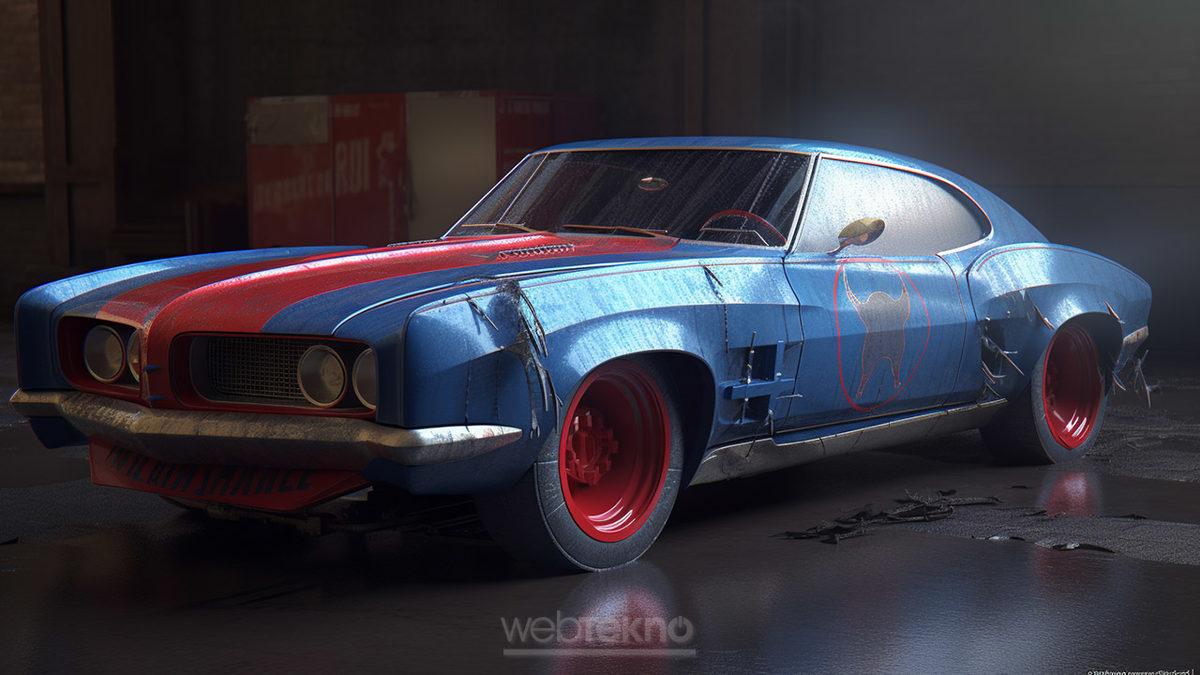 Süper Kahramanlar Bir Araba Olsaydı Nasıl Görünürdü? Yapay Zekaya Çizdirdik!