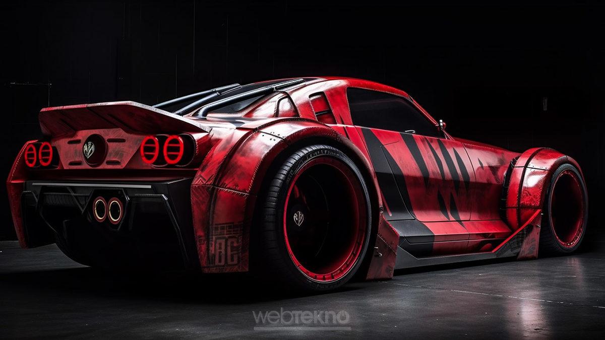 Süper Kahramanlar Bir Araba Olsaydı Nasıl Görünürdü? Yapay Zekaya Çizdirdik!